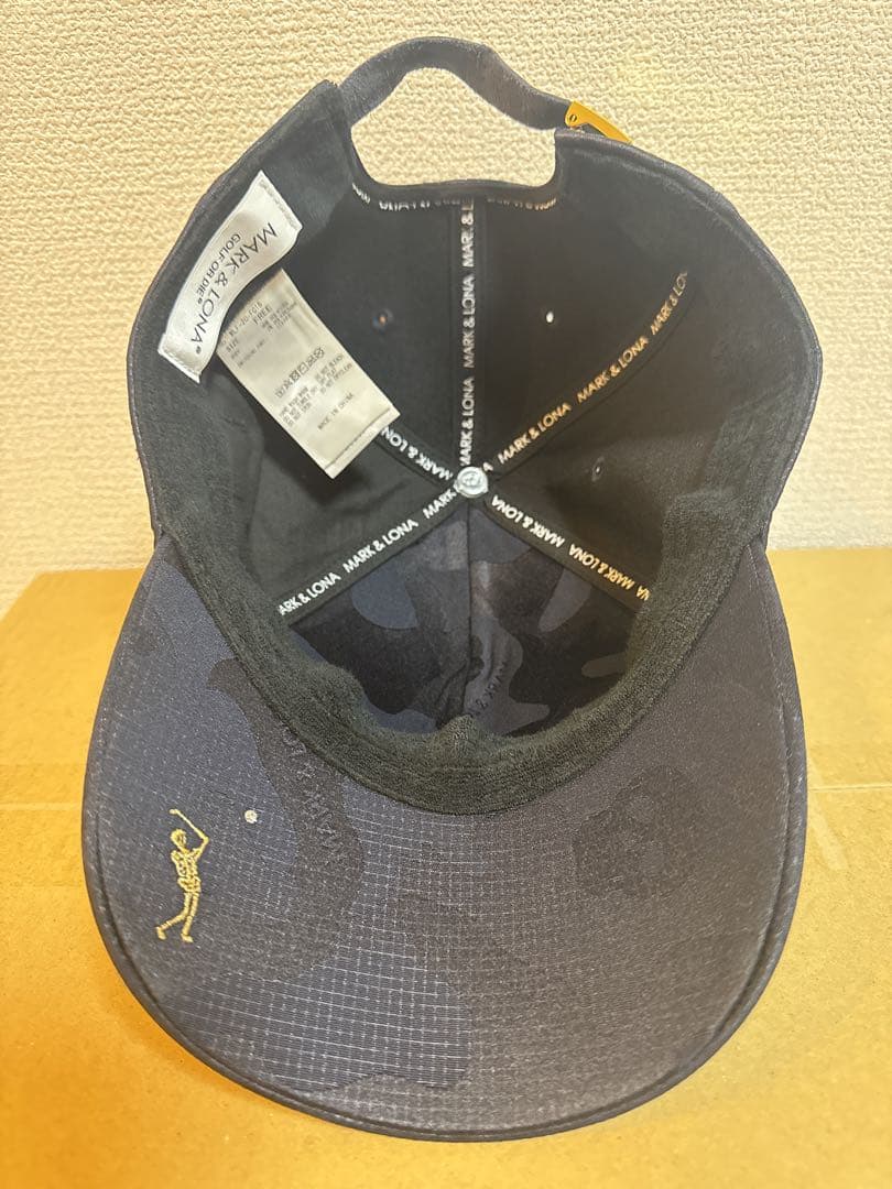 【MARK&LONA】Gauge Zip Cap★美品★ネイビー