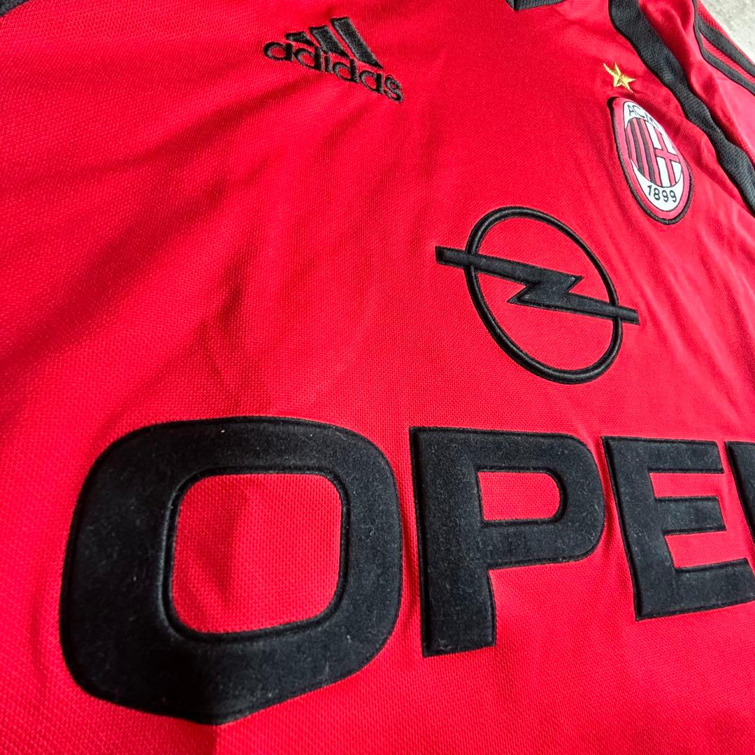 ACミランadidas アディダス　サードモデル　01/02 万国旗タグ