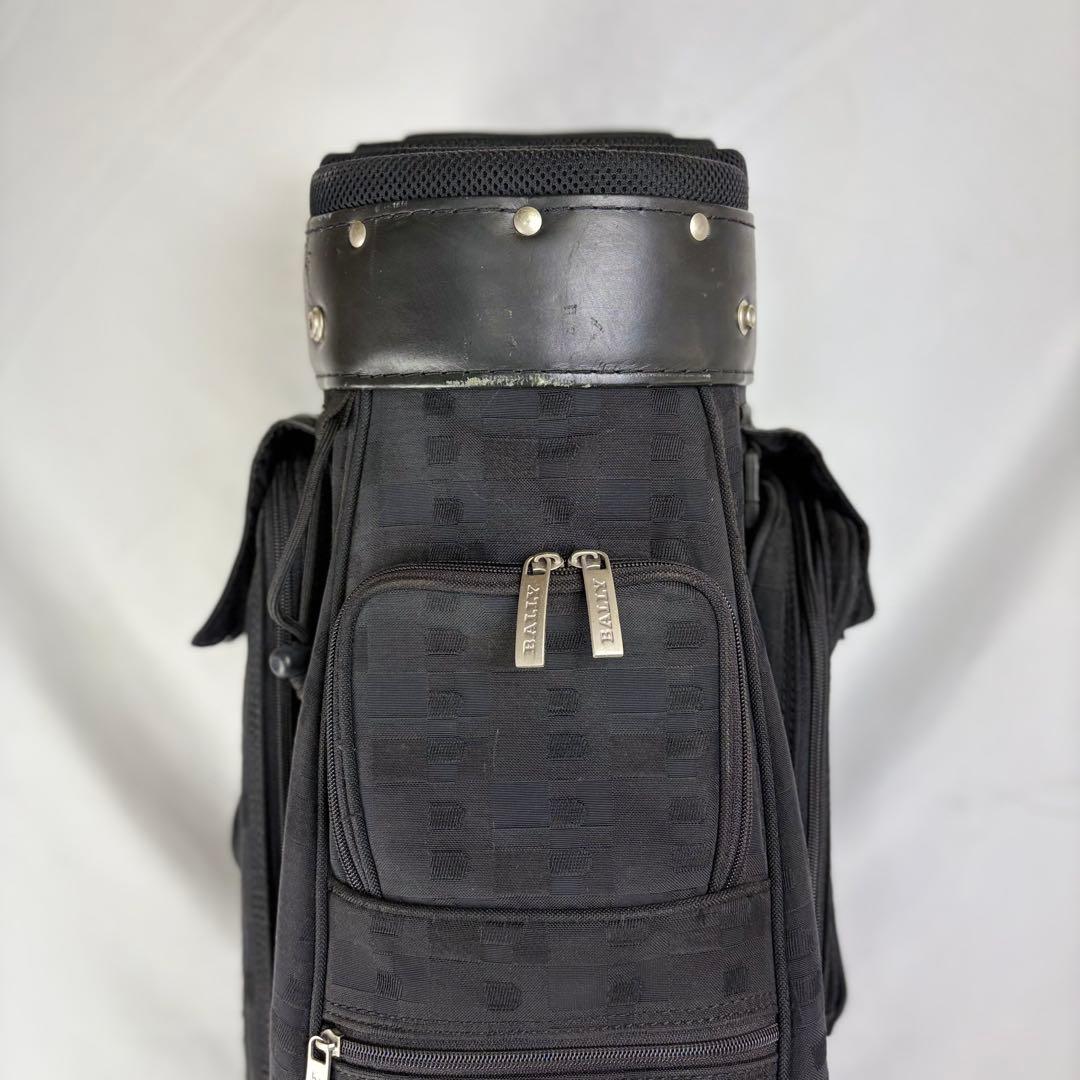 BALLY バリー ゴルフバッグ キャディバッグ 6分割 フード付き