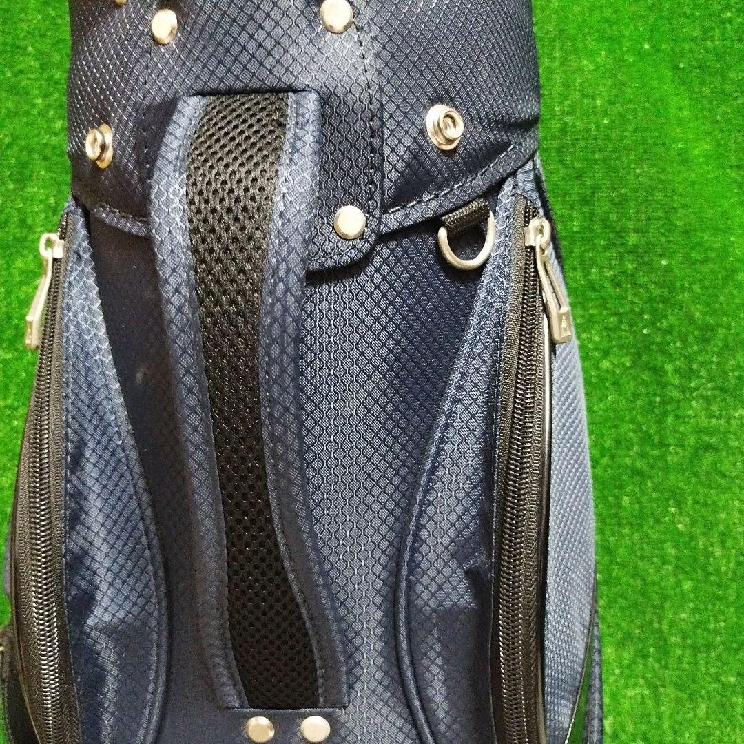 ※美品 lecoq ルコック ゴルフバッグ ネイビー フード無し