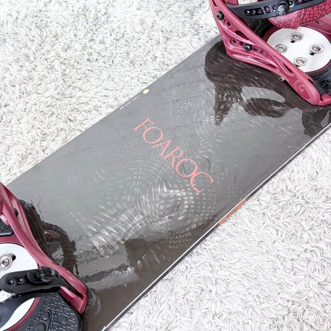 YONEX FOAROC スノーボードセット148cm FLUX PR ケース付