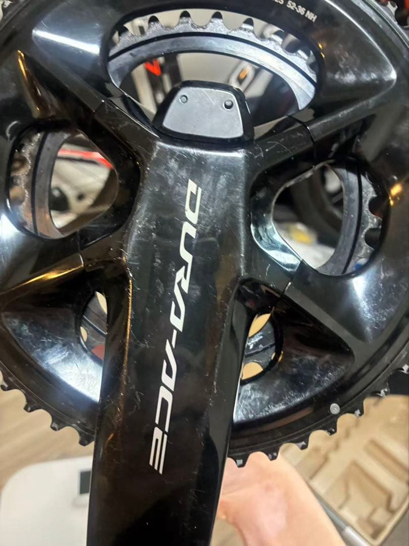 SHIMANO R9200-P パワーメーター付クランク 52-36-170