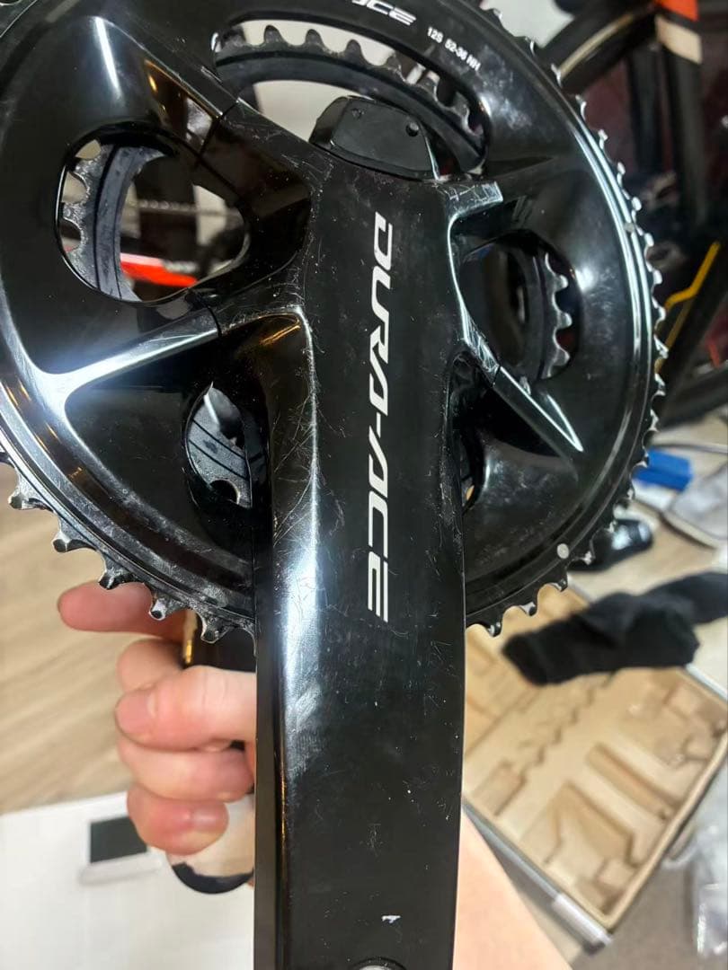 SHIMANO R9200-P パワーメーター付クランク 52-36-170