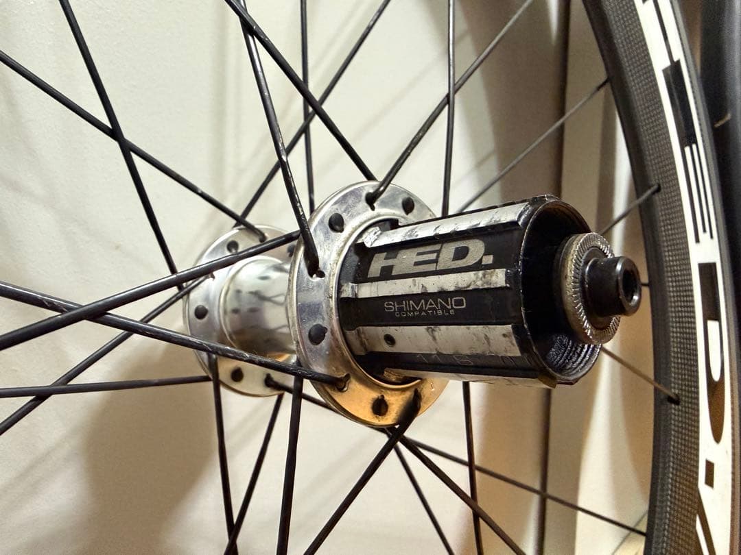 HED JET 9 クリンチャー カーボンホイール 前後