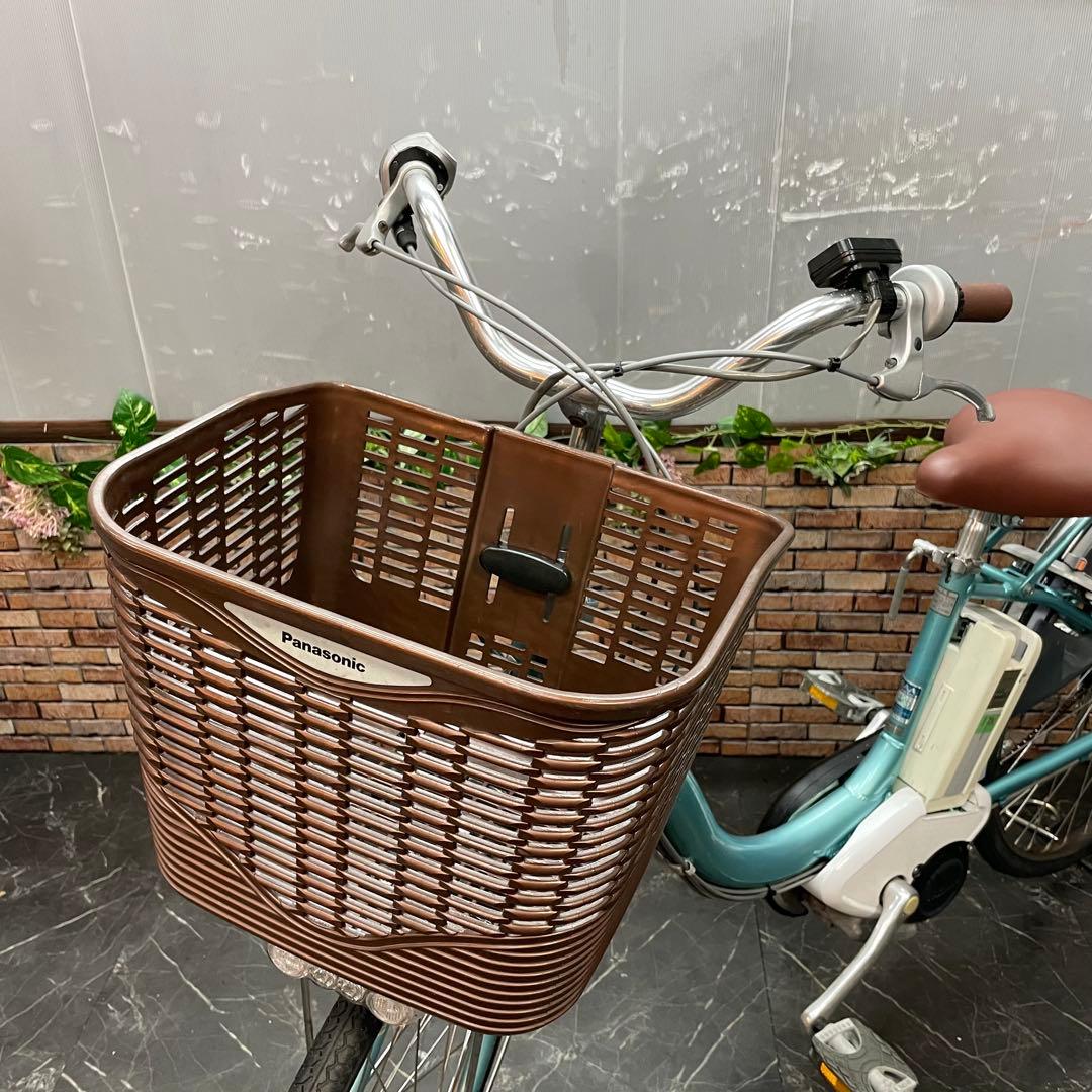 【9】電動自転車 ブリヂストン Assista ブルーグリーン系