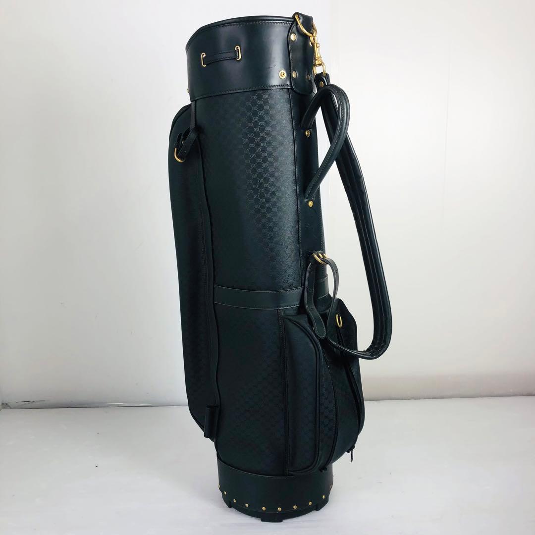 GUCCI グッチ キャディバッグ ゴルフバック ブラック 黒