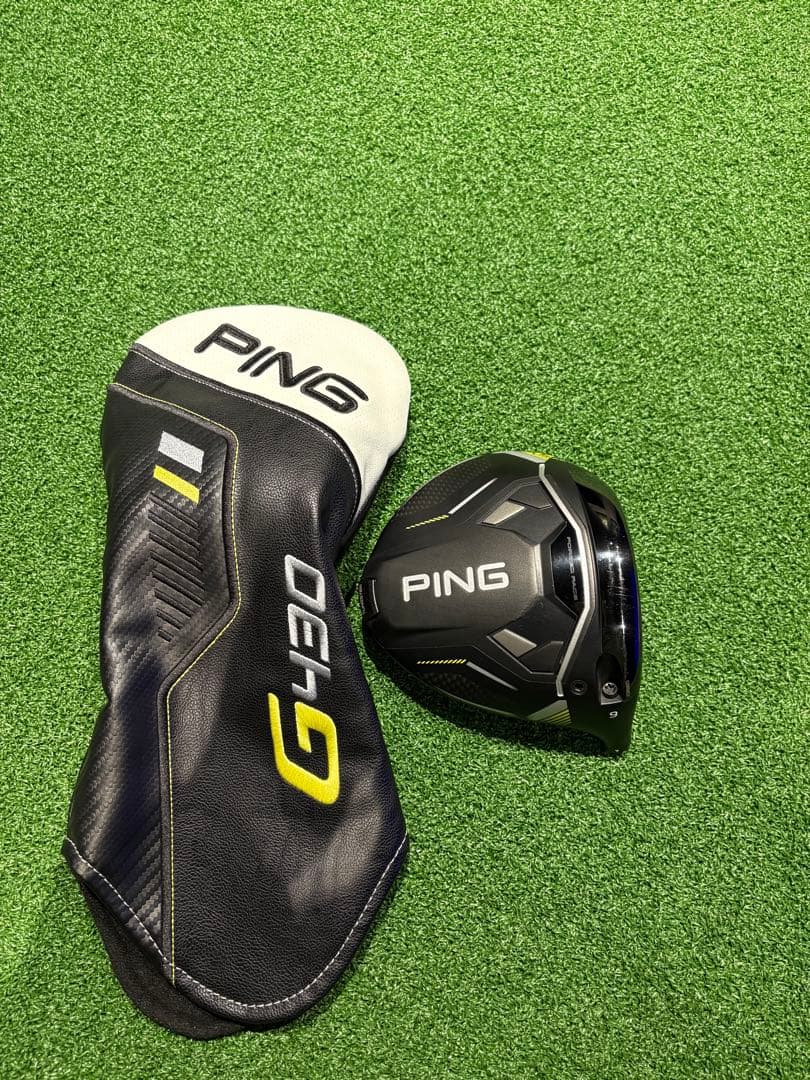 PING G430MAX10K ロフト 9° ※ヘッドのみ（ヘッドカバー有）