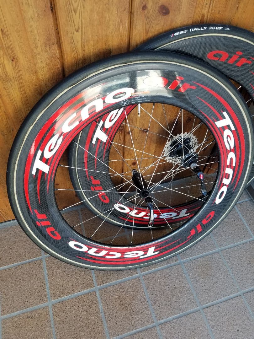 Tecno air カーボン チューブラー ホイール DURA-ACE