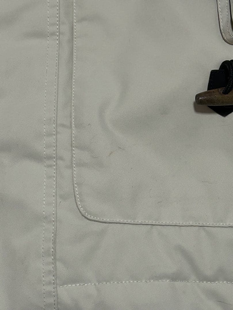 L1 スノーボードウェア オフホワイトダッフルコート