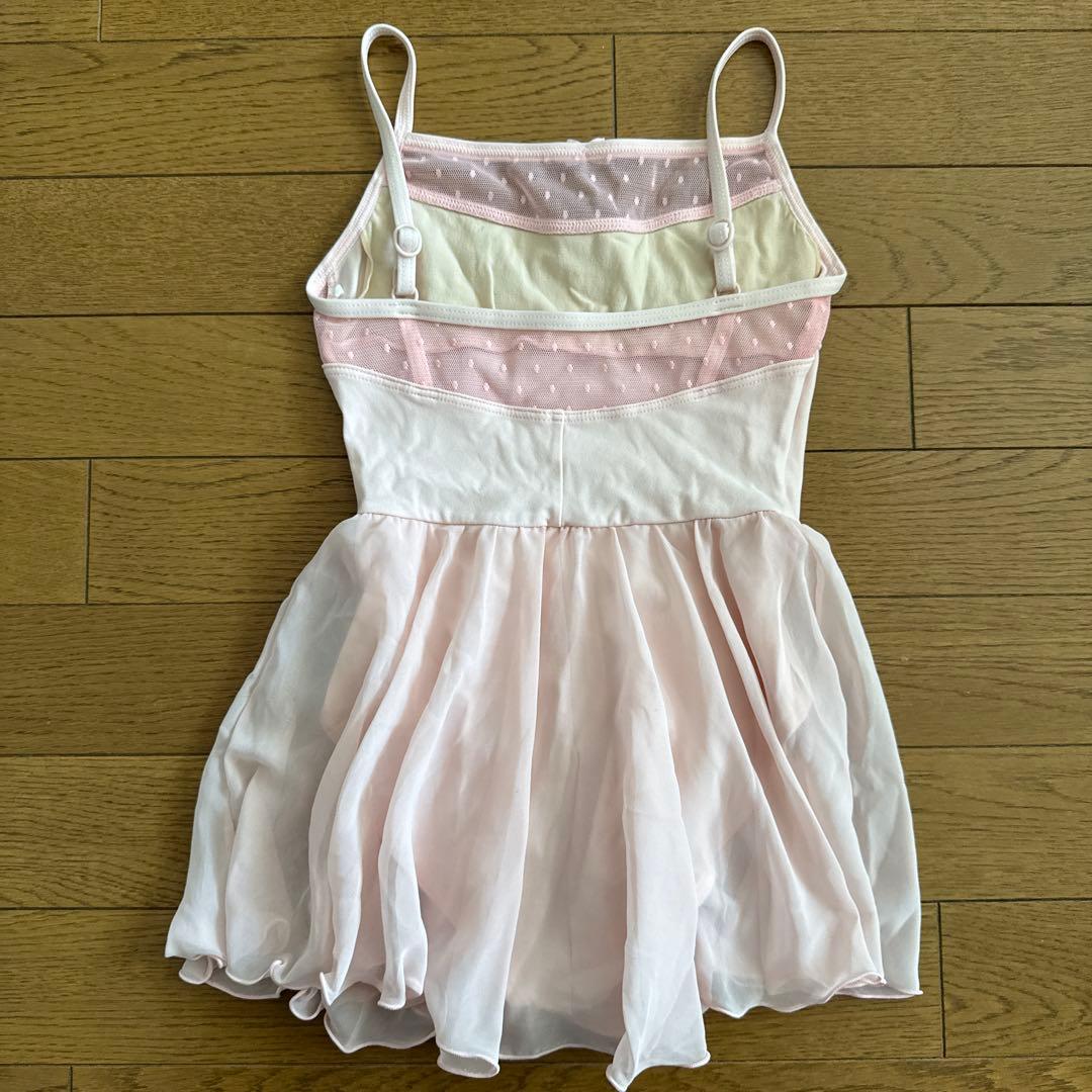 チャコット　バレエレオタード　ピンク　140