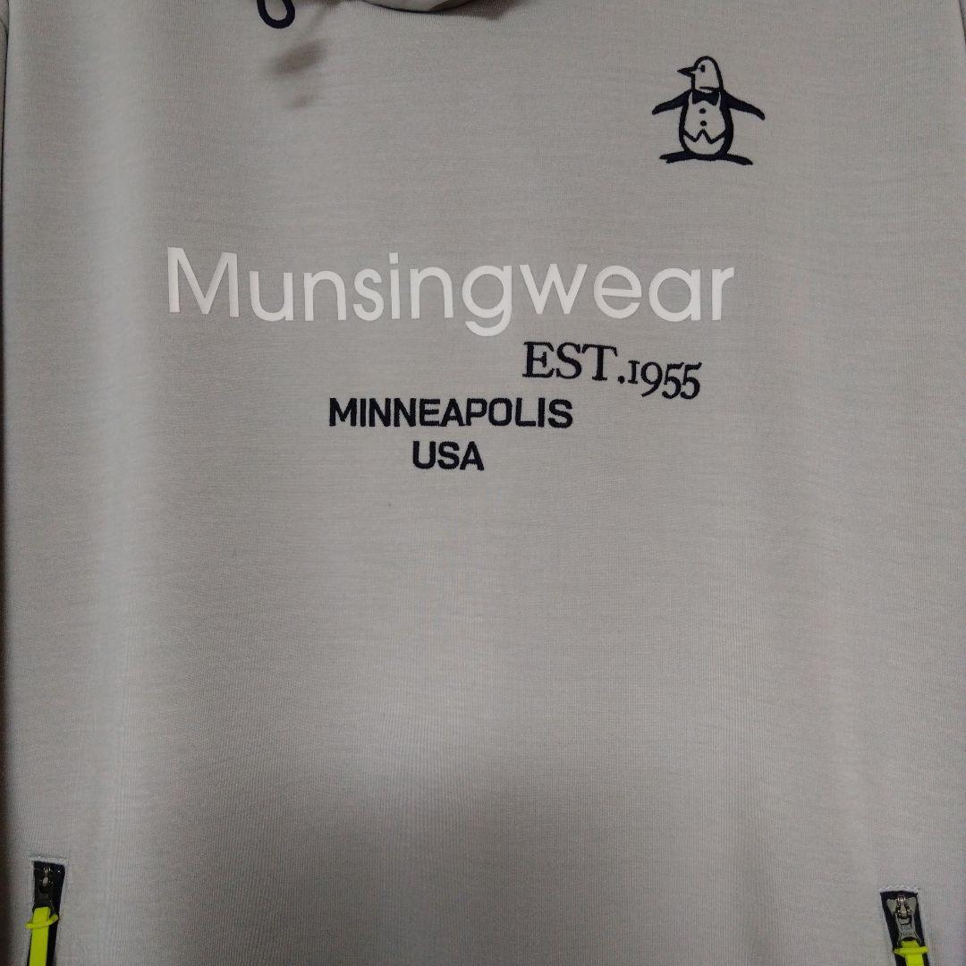 Munsingwear フード付きトレーナー LL グレー