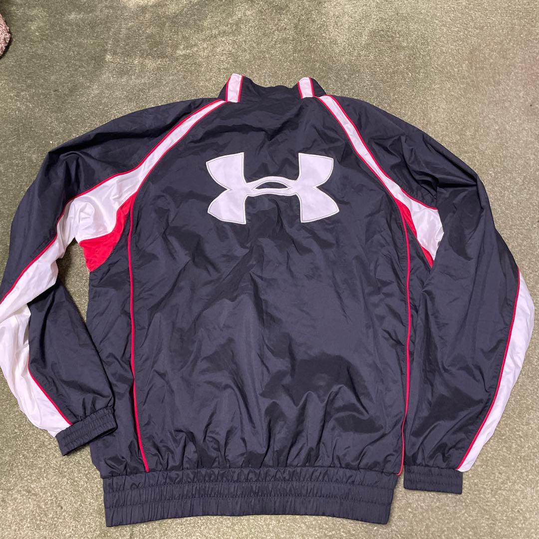 Under Armour 野球用ジャケット MD 黒赤白