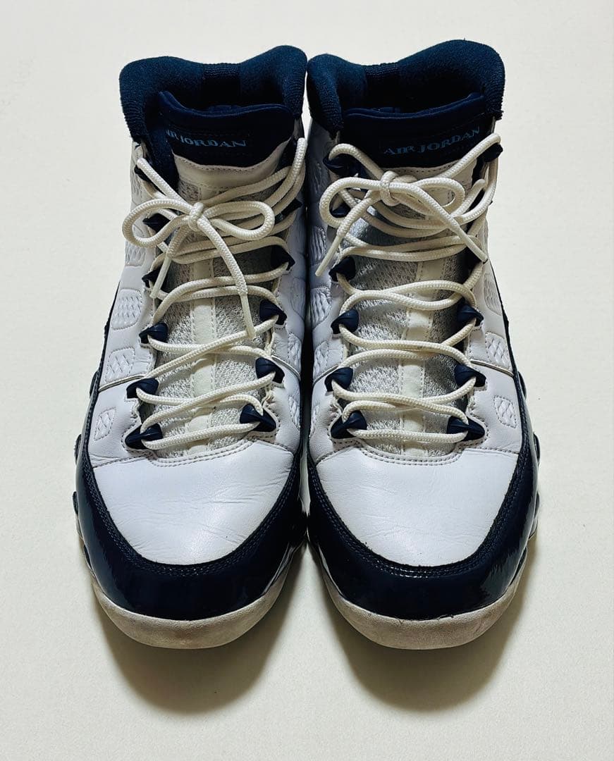 ⭐️夏休み値引き　Air Jordan 9 ホワイト/ネイビー