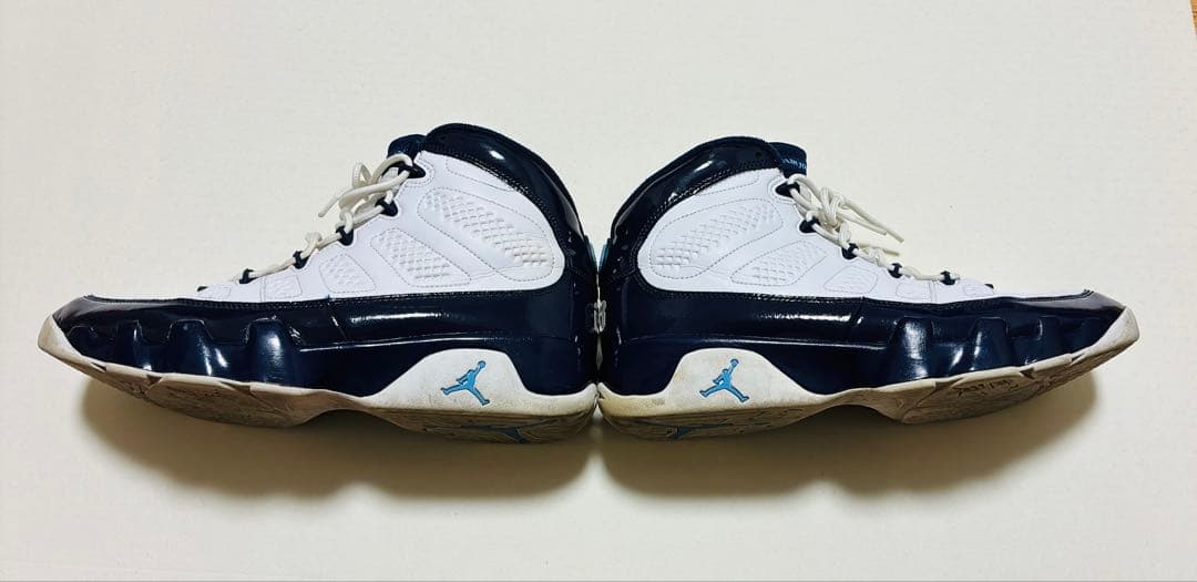 ⭐️夏休み値引き　Air Jordan 9 ホワイト/ネイビー