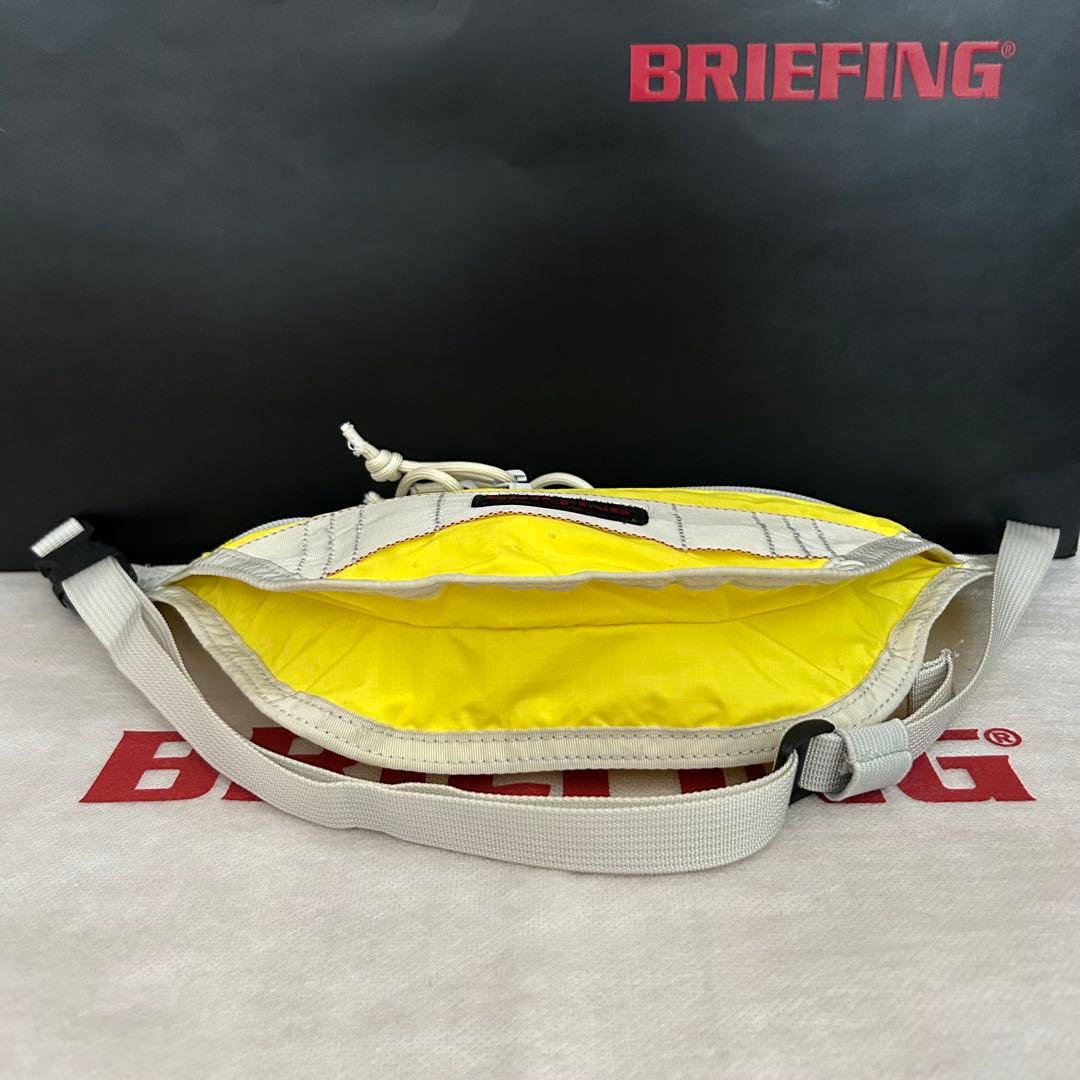 BRIEFING×BEAMS GOLF ラウンド ウェスト ポーチ