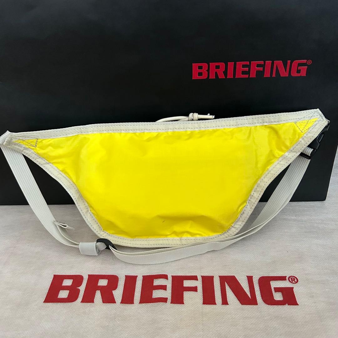 BRIEFING×BEAMS GOLF ラウンド ウェスト ポーチ