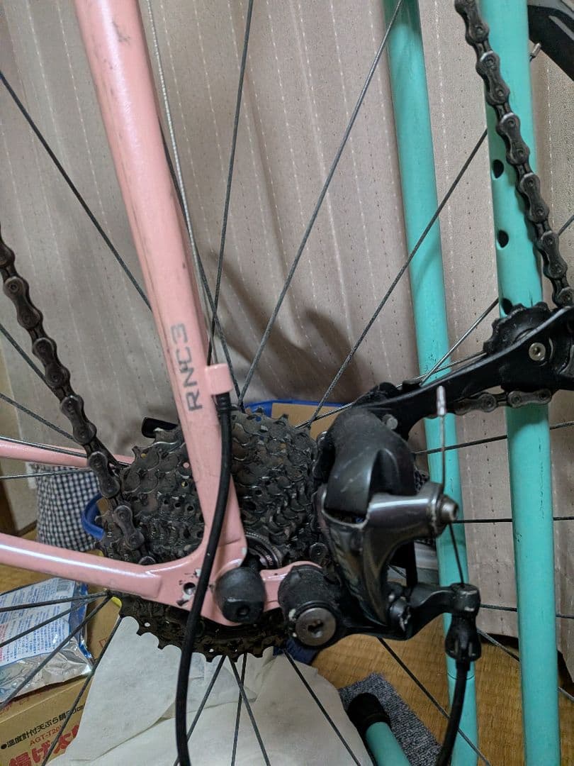 ANCHOR　rnc3　クロモリ　 2021年最終モデル　ピンク　510mm