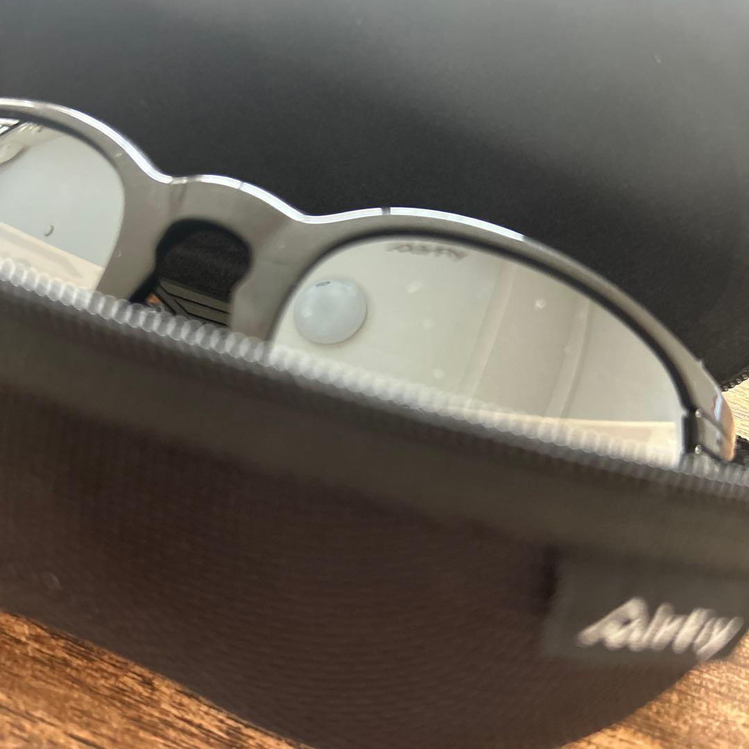 airFly サングラス　スポーツ　カジュアル　ブラック　黒レンズ