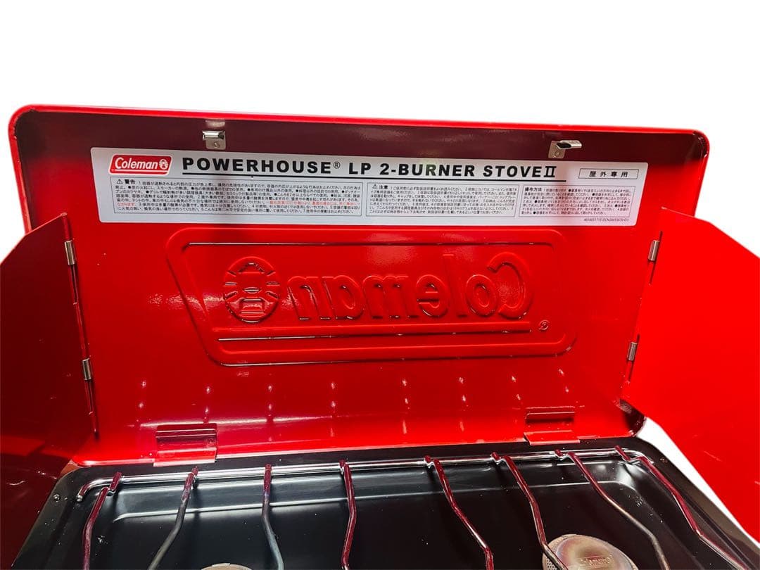 美品 Coleman パワーハウスLP ツーバーナーストーブII
