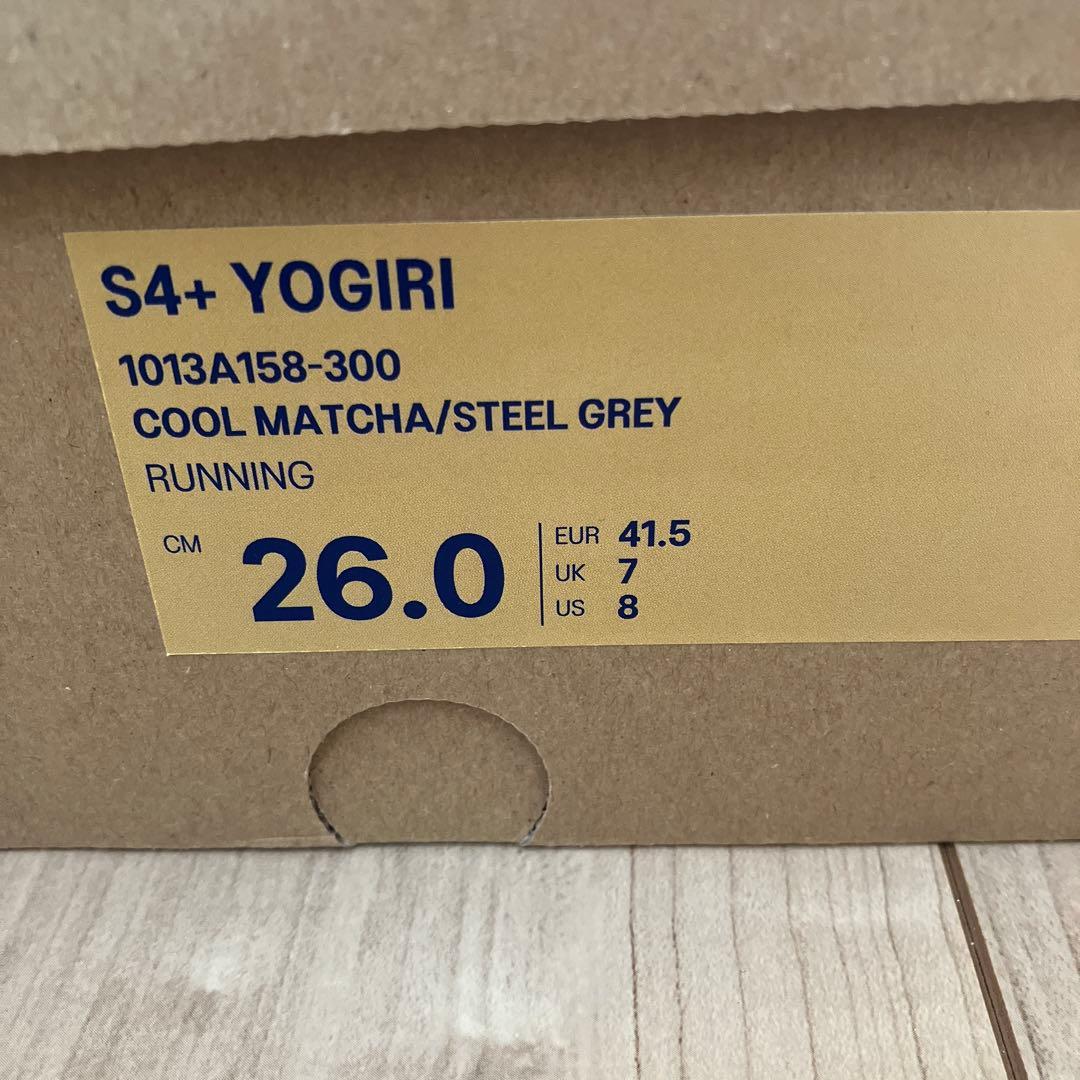 asics S4+ yogiri 26.0 カーボン　ランニングシューズ