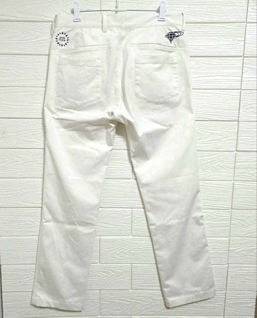 BEAMS GOLF PURPLE LABEL ホワイトパンツ Lサイズ 46