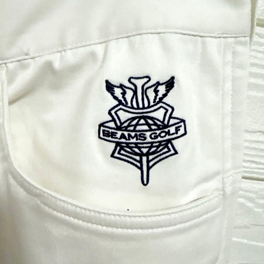 BEAMS GOLF PURPLE LABEL ホワイトパンツ Lサイズ 46