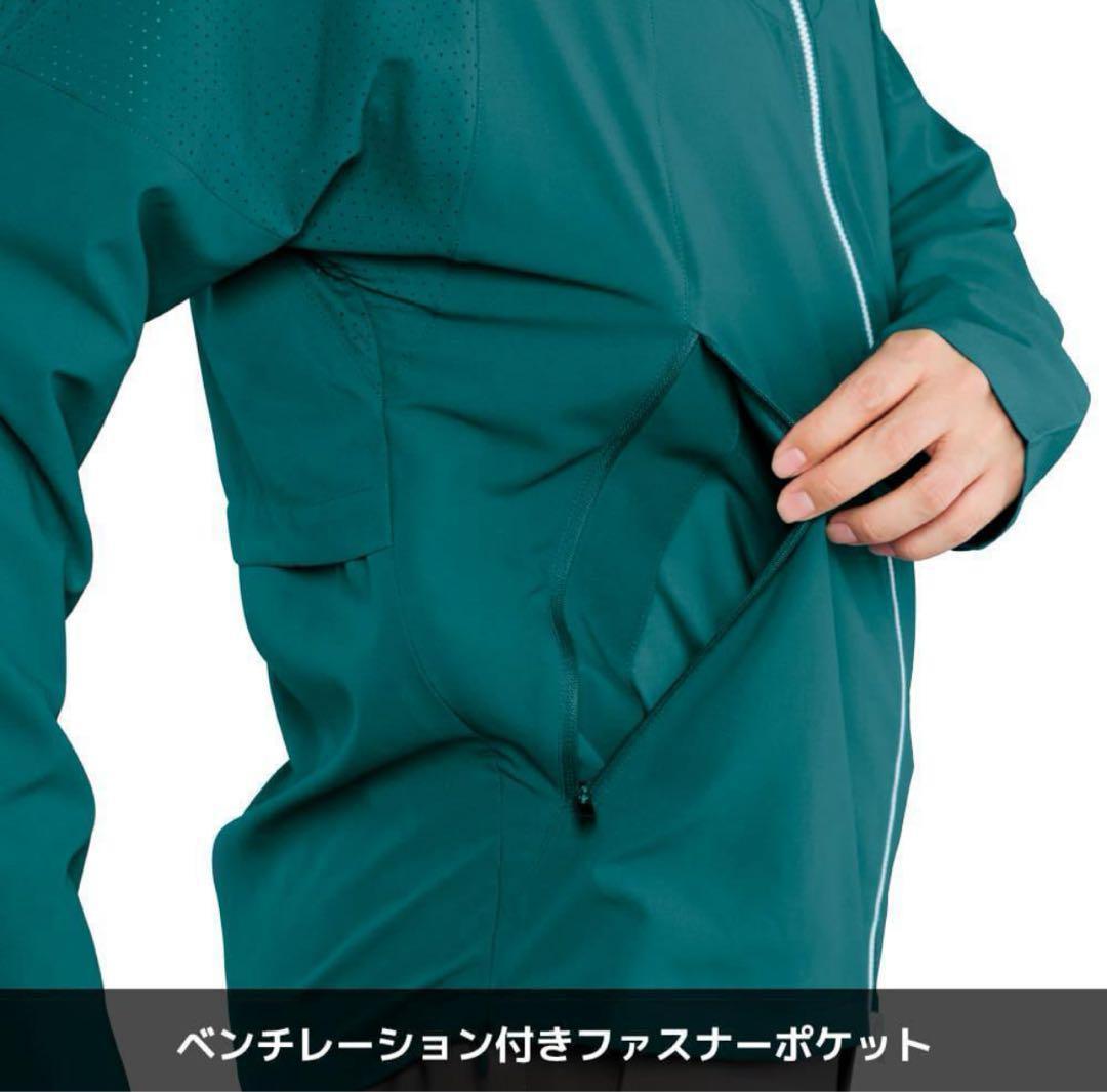 【新品未使用】ワークマン エックスシェルター 暑熱 フーディー L ブラック