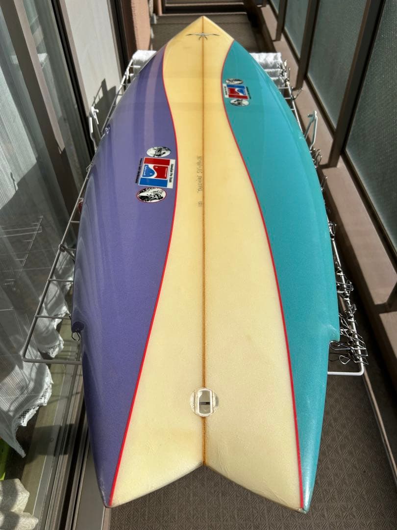 ドナルドタカヤマ　ハワイアンプロデザイン　ラリーバートルマン5’11