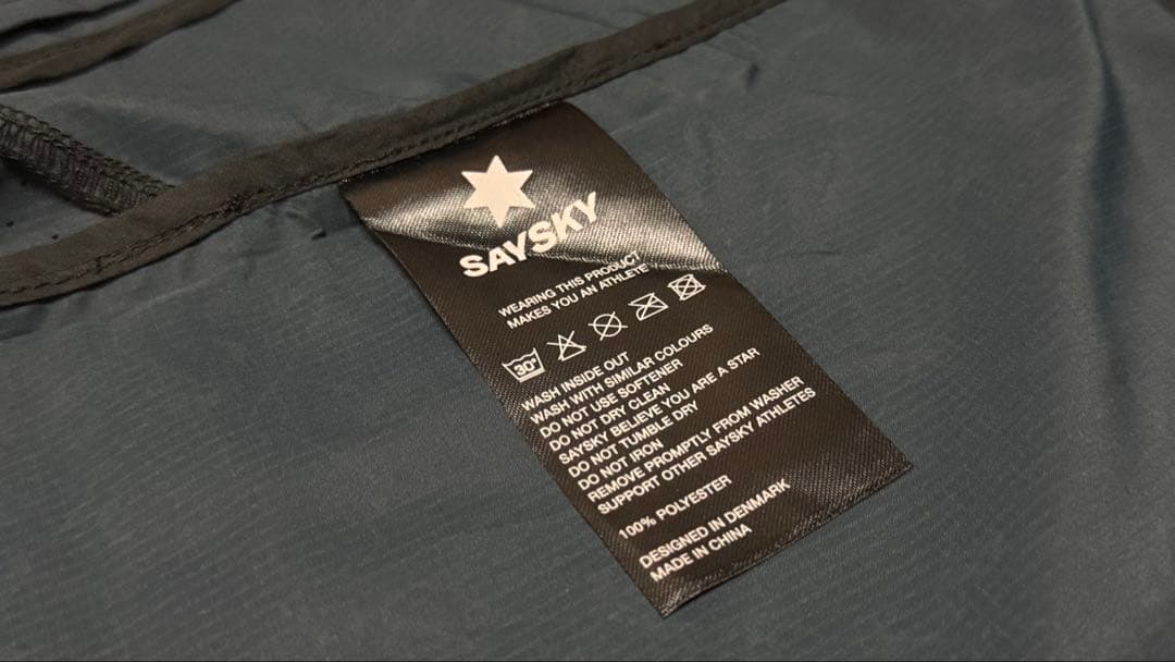 SAYSKY ランニングジャケット Map Pace Jacket