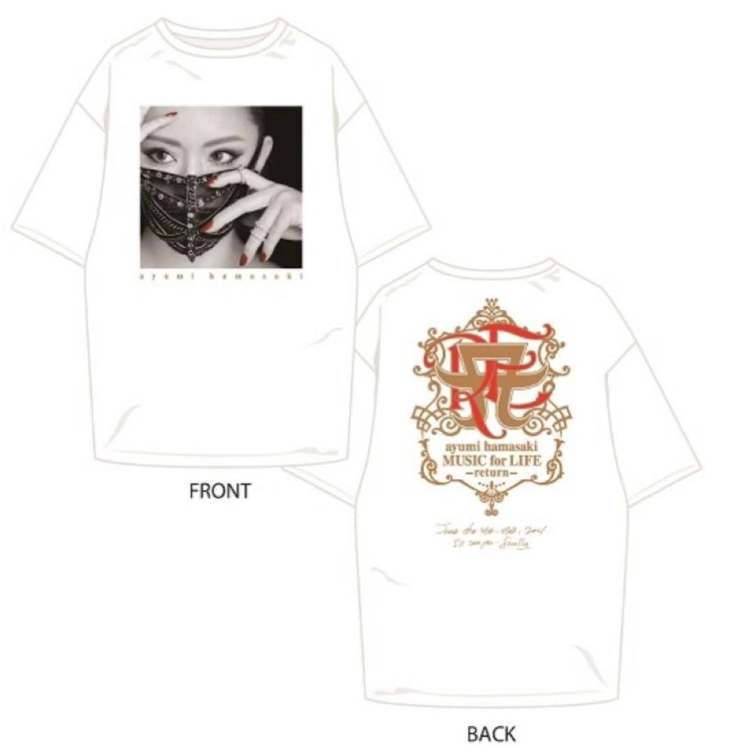 浜崎あゆみTシャツ Team Ayu限定