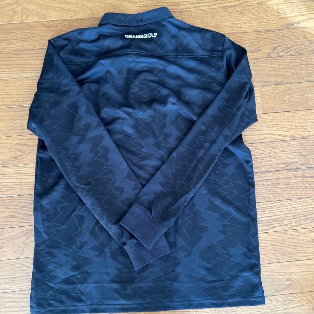 BEAMS GOLF ブラックポロシャツ XL