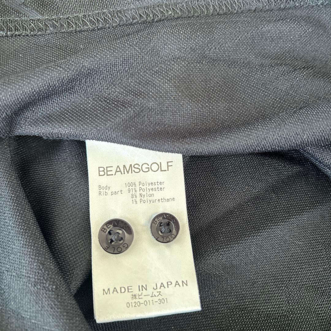BEAMS GOLF ブラックポロシャツ XL