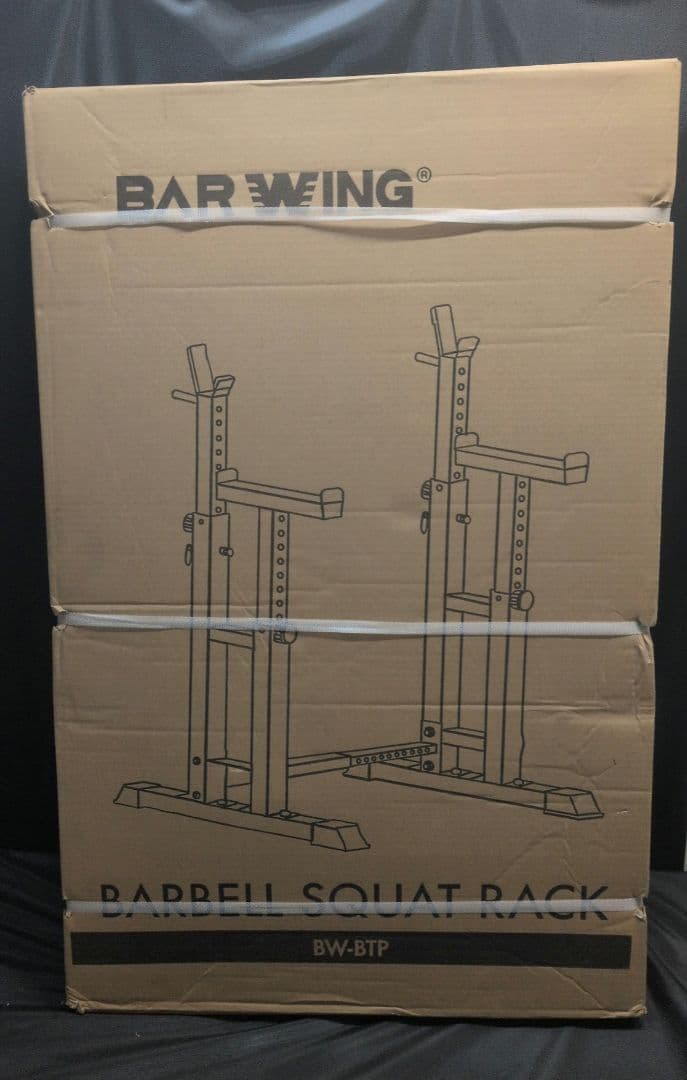 新品未開封 BARWING BW-BTP バーベル スクワットラック　M2697