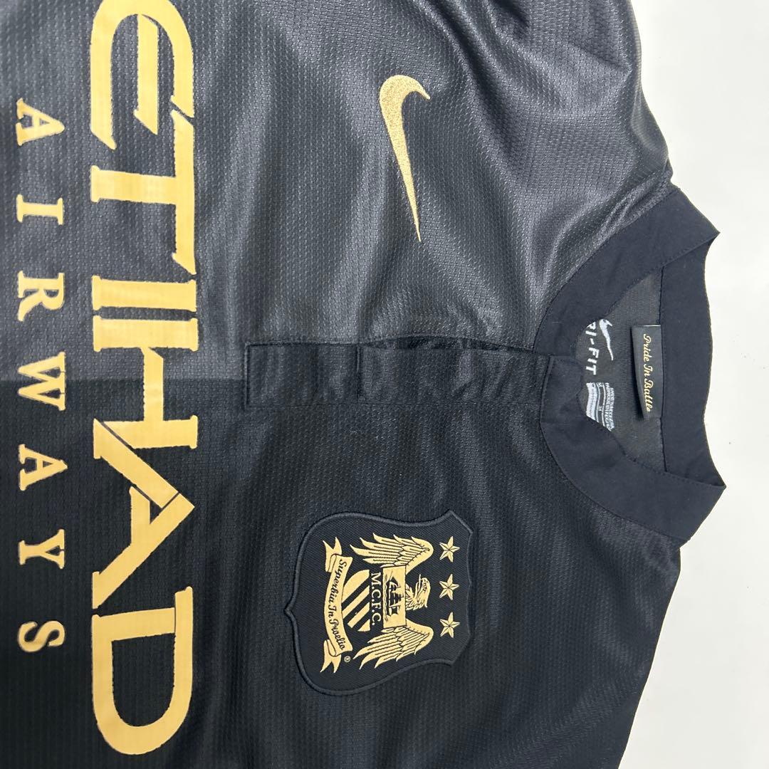 マンチェスターシティ Nike 長袖 黒金 ユニフォーム