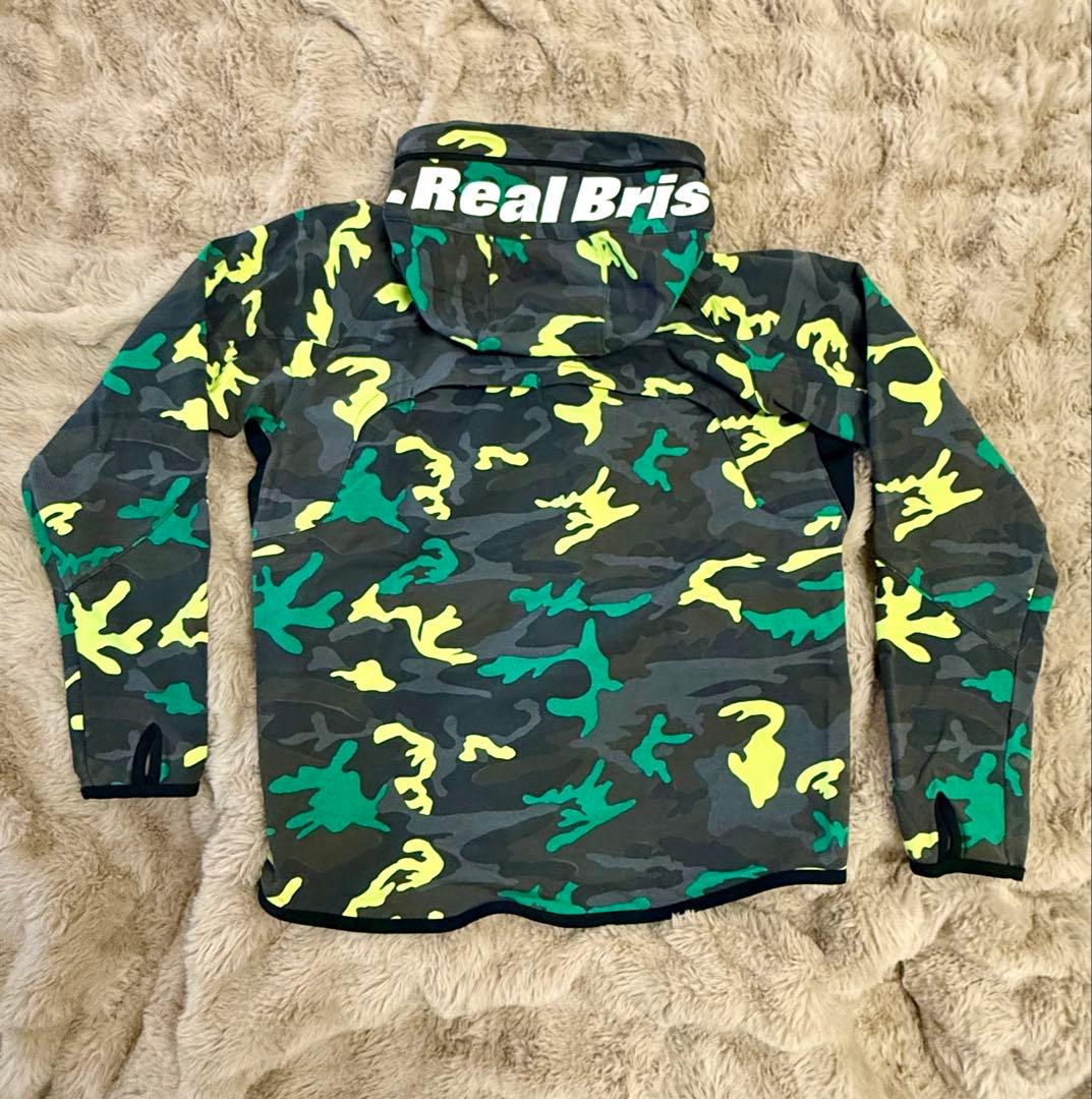 【3点SET】FCRBxNIKEコラボ カモフラージュセットアップS