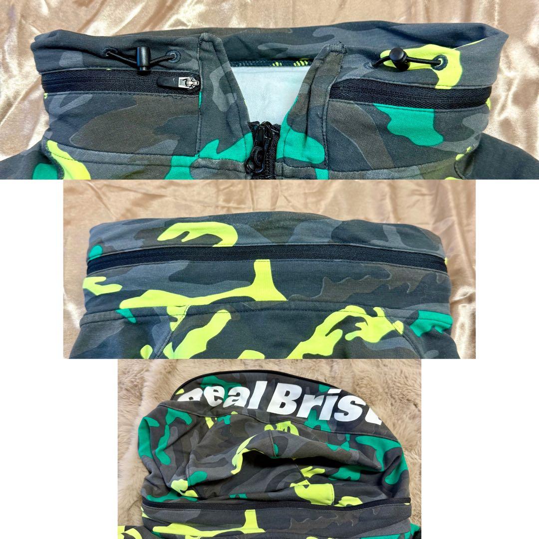 【3点SET】FCRBxNIKEコラボ カモフラージュセットアップS