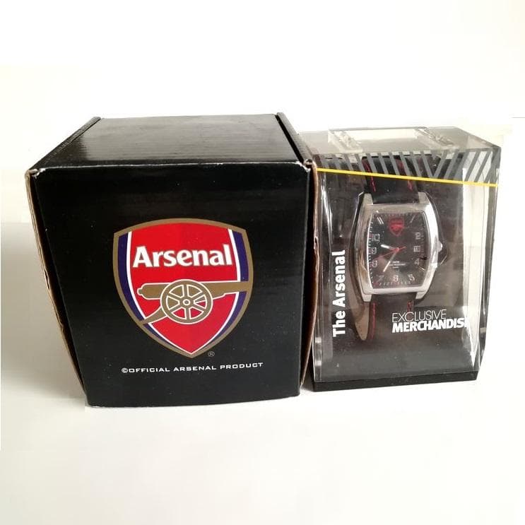 Arsenal アーセナル　公式グッズ　腕時計＋キャップ　未使用