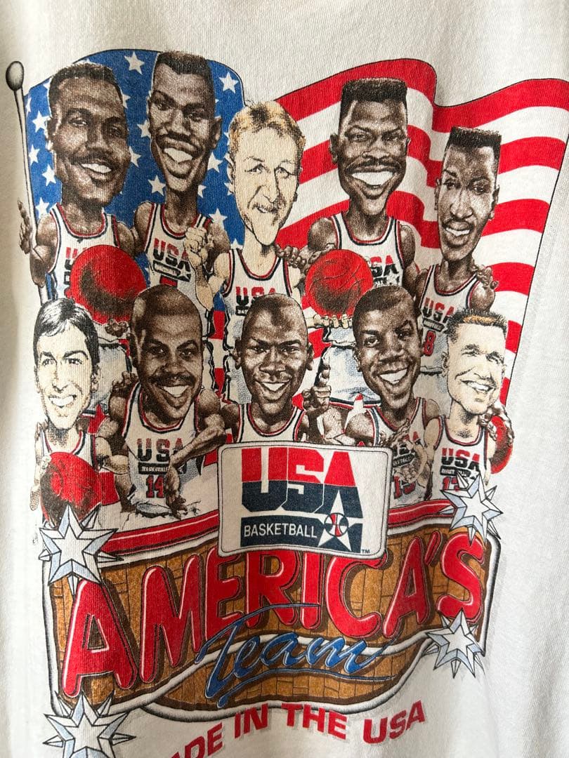 USAバスケットボールドリームチーム Tシャツ Mサイズ　90年代ビンテージ