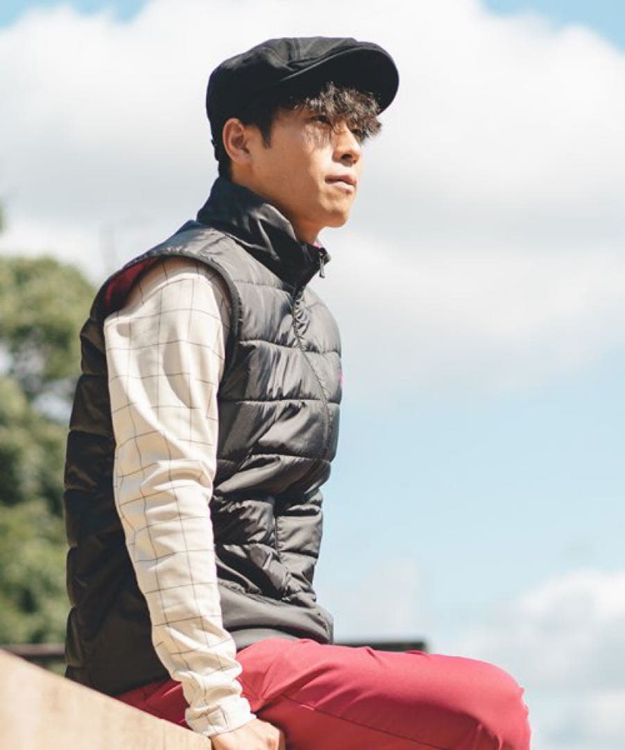 新品‼️★Munsingwear(マンシングウェア)★カポックリバーシブルベスト★
