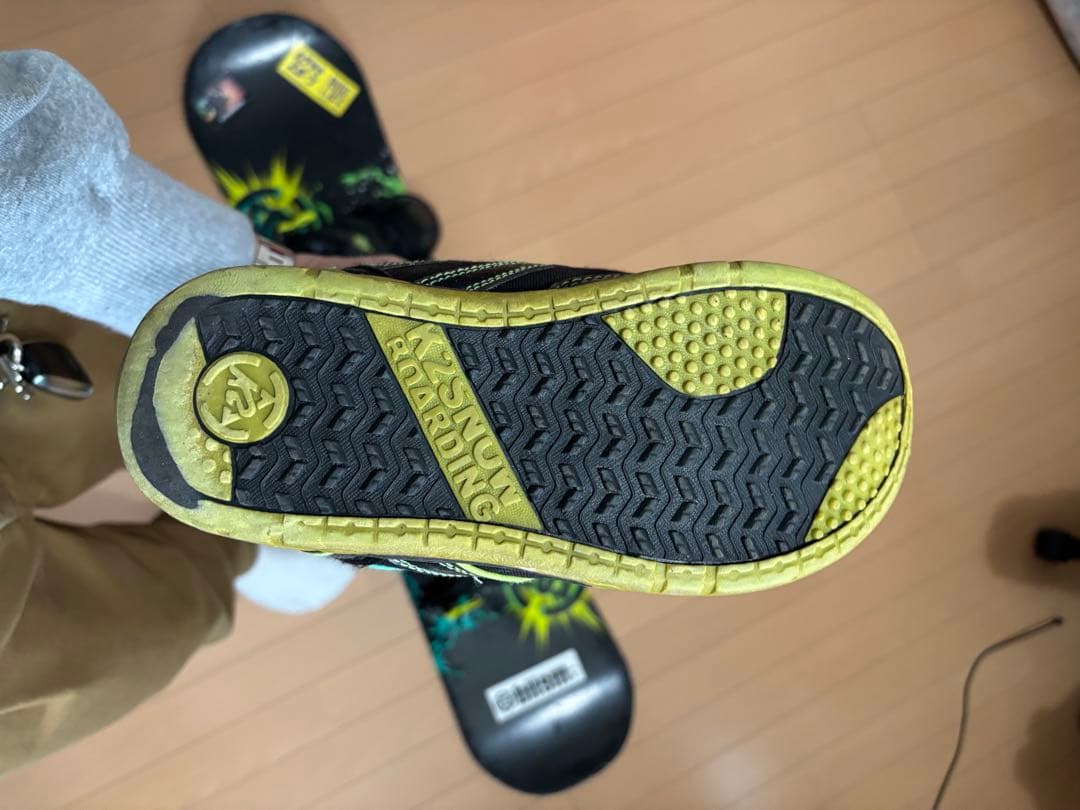 k2 スノーボード　120cm　ブーツ　22cm