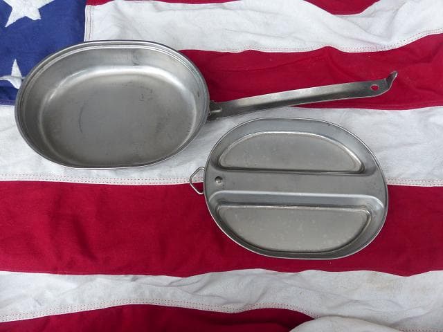 1982” SMP 米軍実物　メスキットパン 320 食器　フライパン