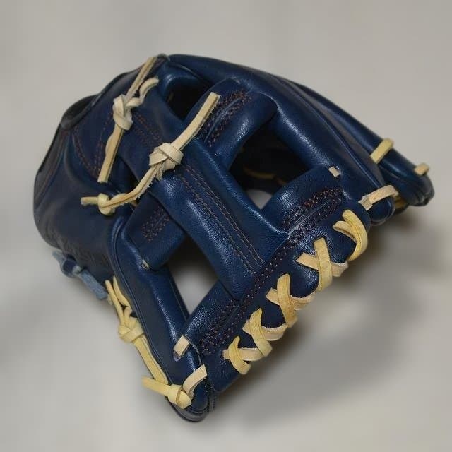 【リペア＆型付け済】LEAGUESTAR　一般軟式　野球グローブ
