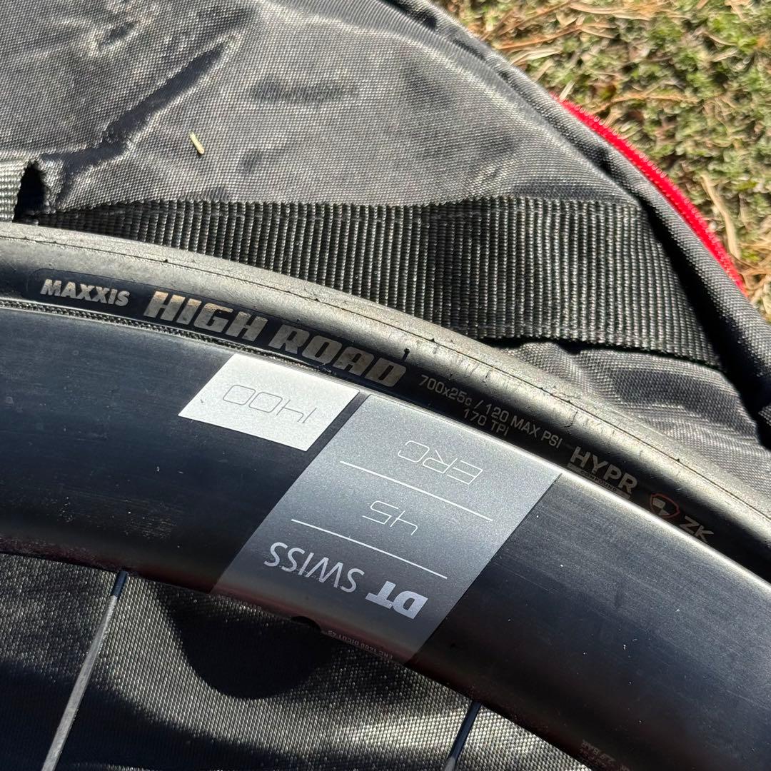 DT SWISS ERC 1400 DICUT 45 前後＋CS-R8100付