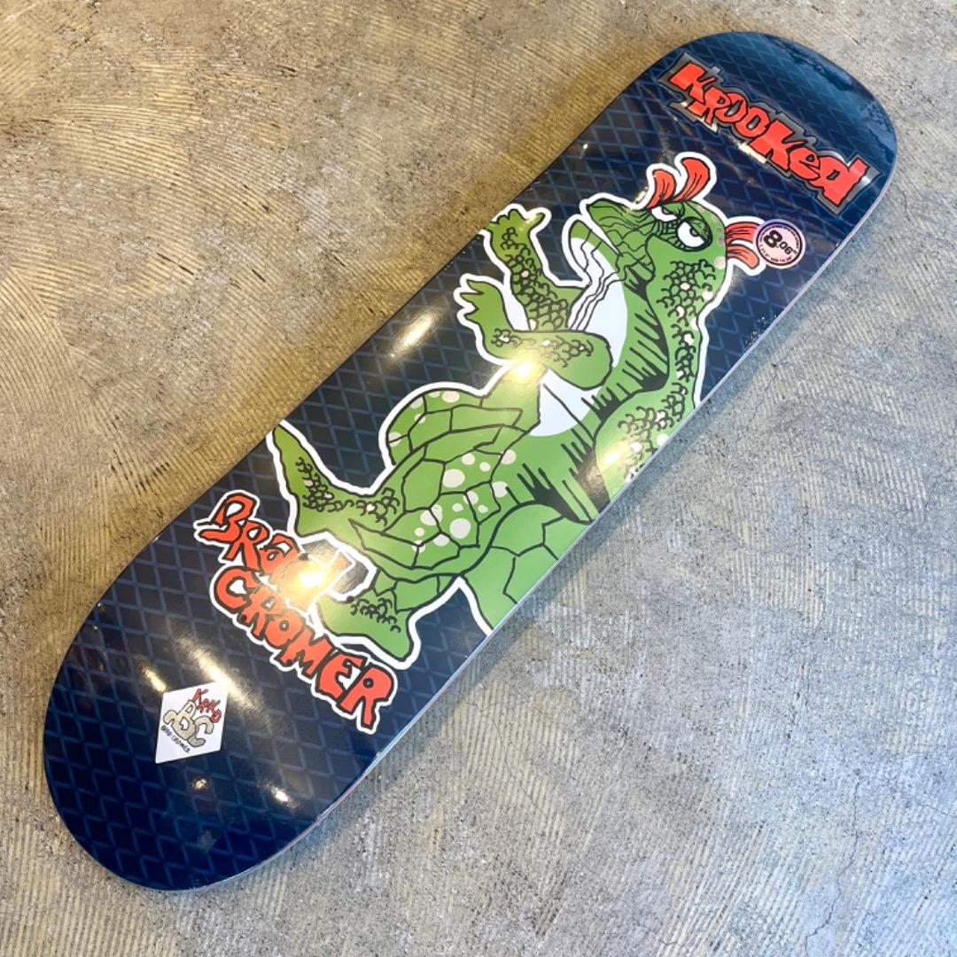 新品 KROOKED CROMER REDUX DECK 8.06 inc