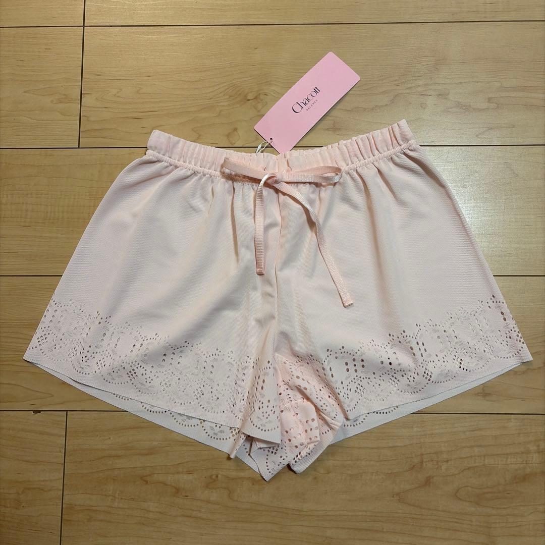 新品Chacott ノーソーイングニット ショートパンツ サイズM¥10890