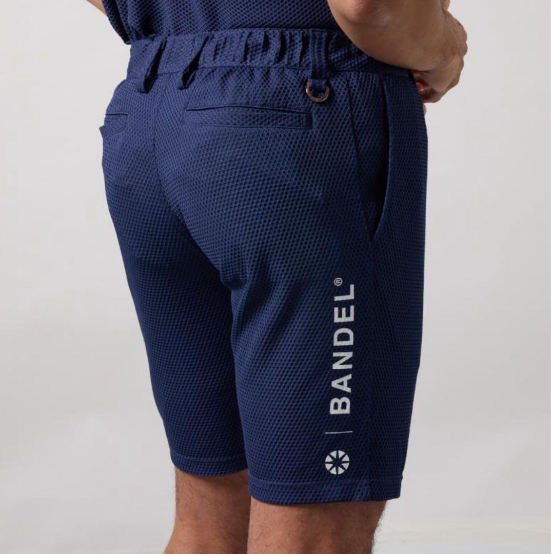 【新品・タグ付き】BANDEL メンズ ショートパンツ ネイビー L