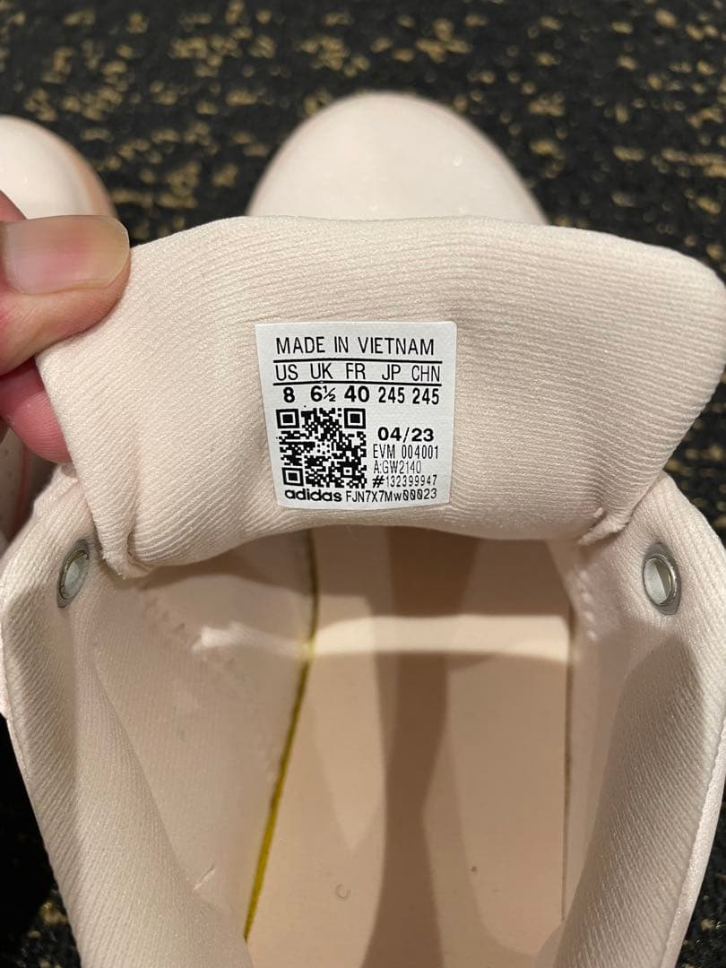 adidas ゴルフシューズ スパイクレス 女性用 ピンク