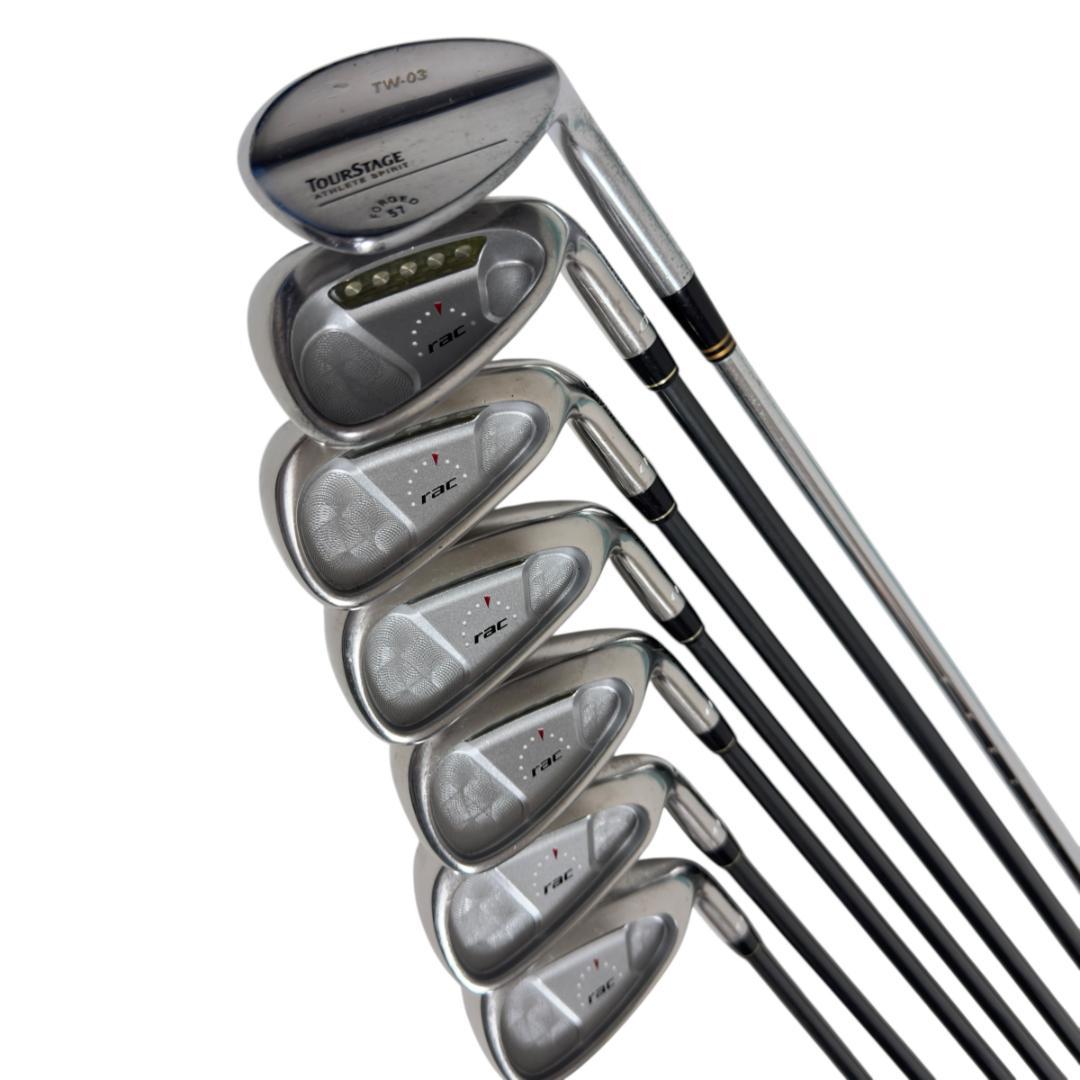 美品　TaylorMade テーラーメイド rac OS アイアンセット　7本