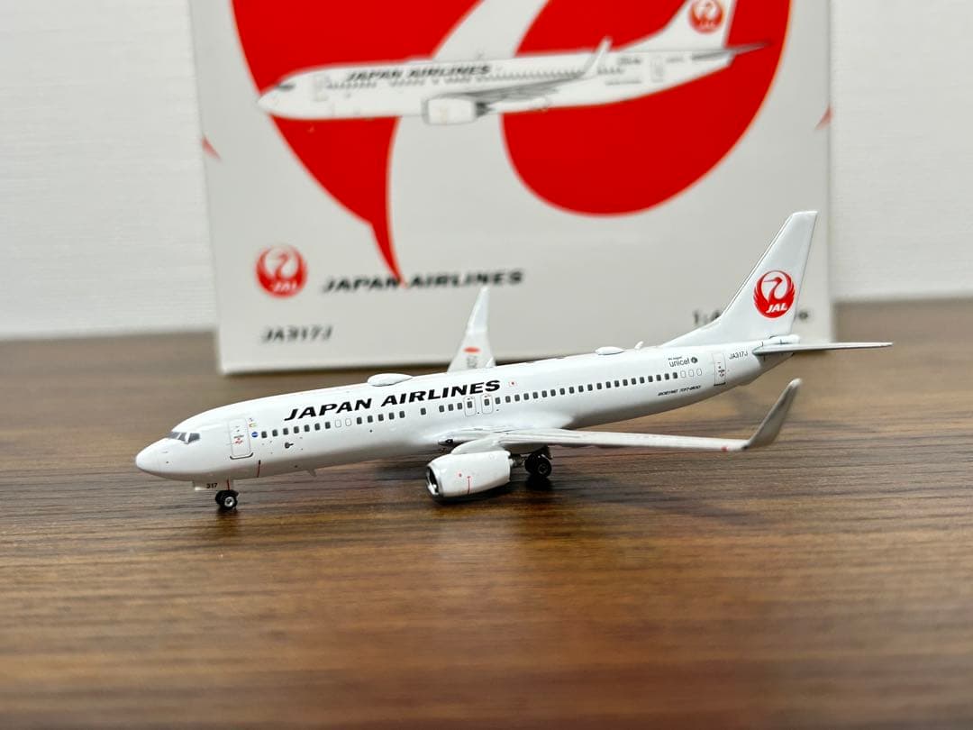 【通常塗装】JAL 日本航空 737-800 JA317J ph 1/400