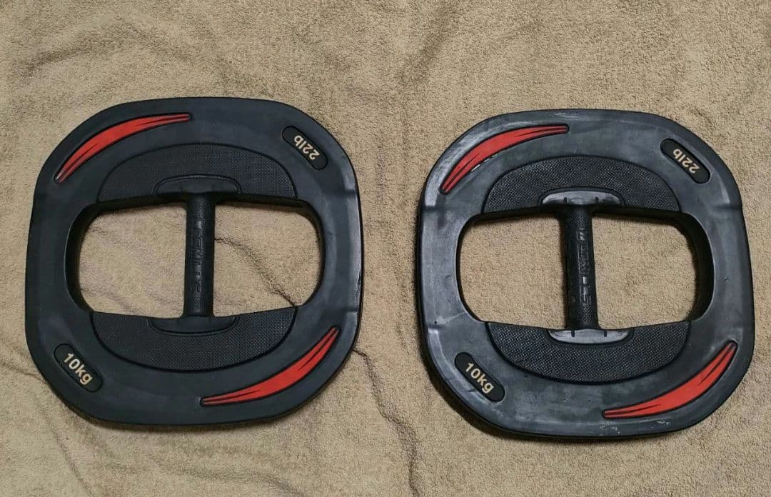 レスミルズ スマートバー プレート10kg ×2枚セット